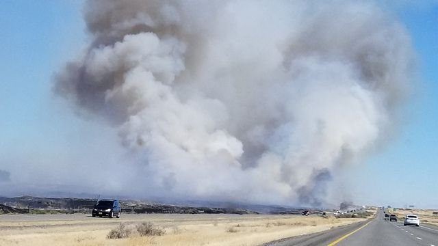 The Bliss Fire Department is responding to a brush fire burning near the Bliss, Hagerman exit. The fire was first reported around 2:15 p.m. on Sunday, September 24 at Mile marker 137 on I-84. Bliss Fire Department has sent two firetrucks to fight the fire.