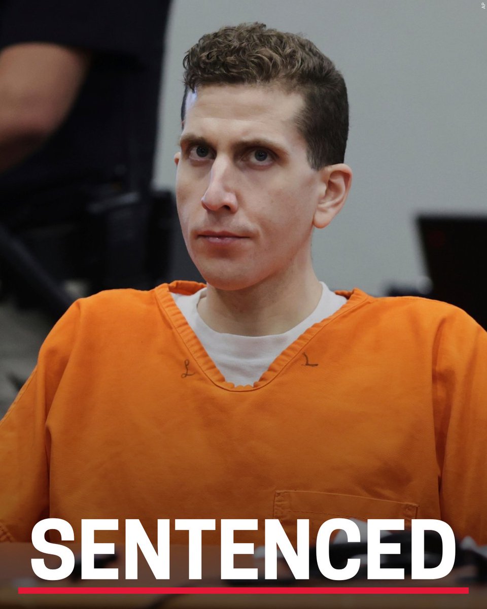Judge sentences Bryan Kohberger to life in prison for murdering four University of Idaho students
